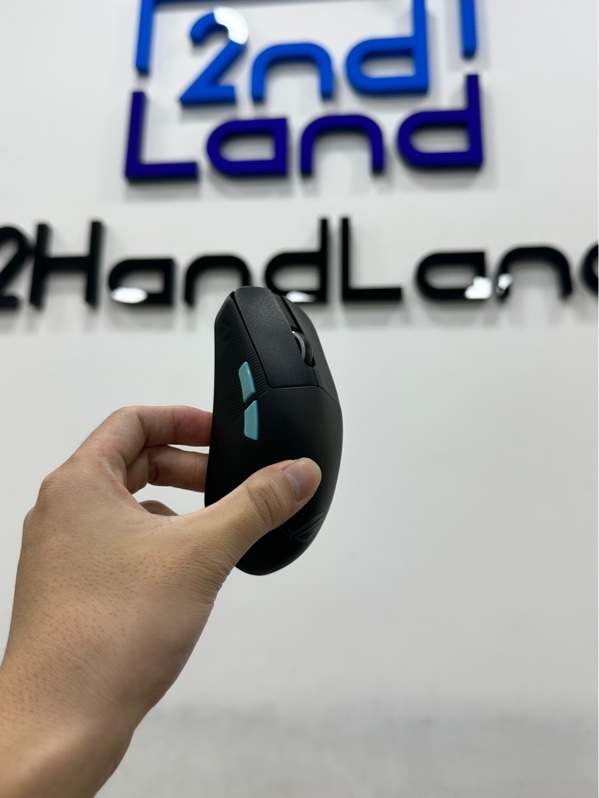 Chuột không dây Gaming ASUS ROG HARPE ACE AIM LAB - 3 mode : dây , bluetooth , dongle - Màu đen - Ngoại hình 97% - Fullbox + Kèm dongle The ROG Polling Rate Booster AC09 8k
