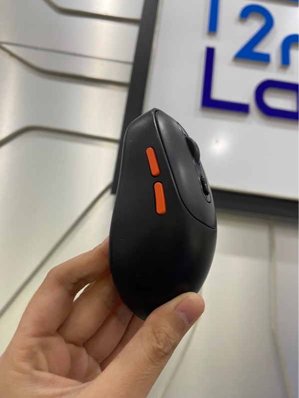 Chuột Không Dây Hyperwork Silentium Mini - 2 Mode ( Bluetooth,Receiver) - Màu đen - Ngoại hình: 97% - Xước dăm vài chỗ - Body