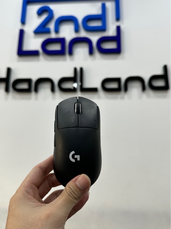 Chuột không dây Logitech G Pro X Superlight - 2 mode: dây , dongle - Màu đen - Ngoại hình 97% - Mất hết feet - Kèm receiver + Dây usb-c + Dongle