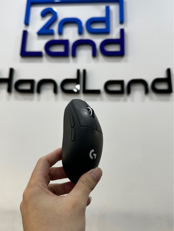 Chuột không dây Logitech G Pro X Superlight - 2 mode: dây , dongle - Màu đen - Ngoại hình 97% - Mất hết feet - Kèm receiver + Dây usb-c + Dongle