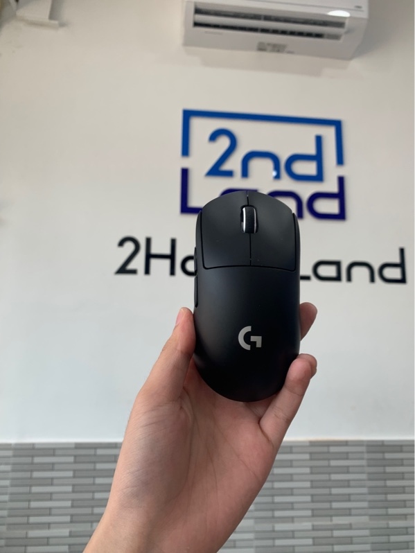 Chuột không dây Logitech G ProX SuperLight 2 - Màu đen - Ngoại hình 97% - Fullbox