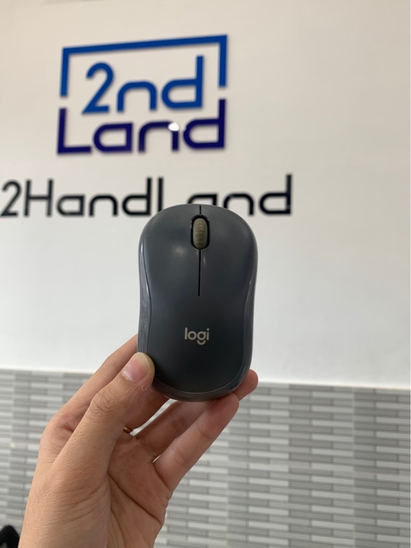 Chuột không dây Logitech M185 - Màu xám - Ngoại hình: 97% - Body