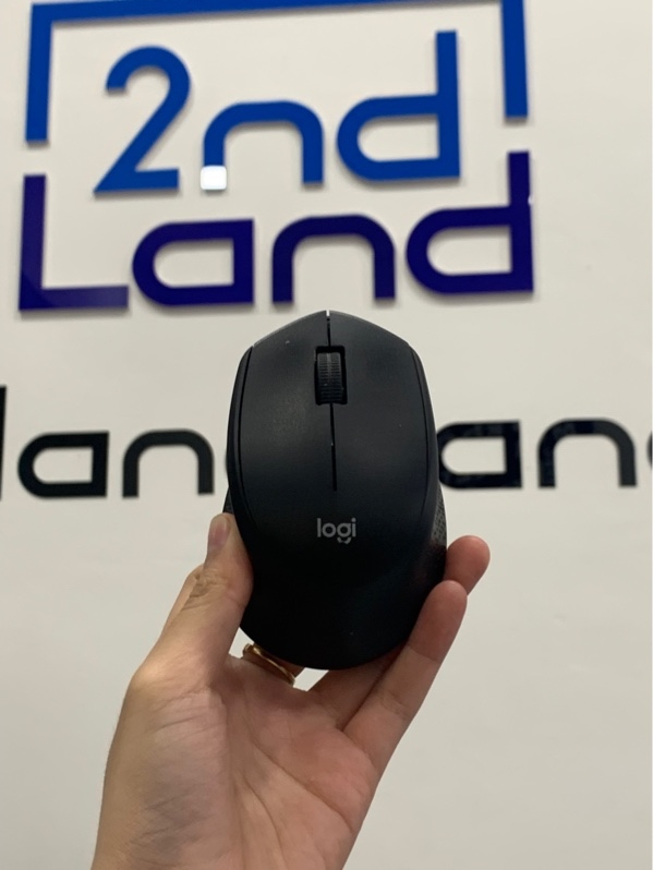 Chuột không dây Logitech M331 - 1 mode 2.4G - Màu đen - Ngoại hình: 97% - Box