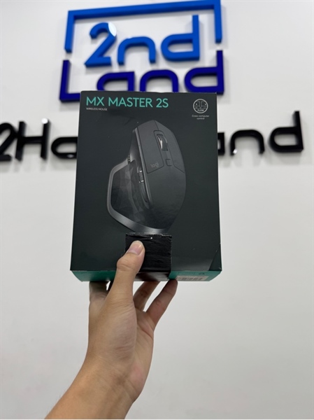 Chuột không dây Logitech MX Master 2S - 2mode : Bluetooth , receiver - Màu đen - Ngoại hình 97% - Box - Kèm receiver 3