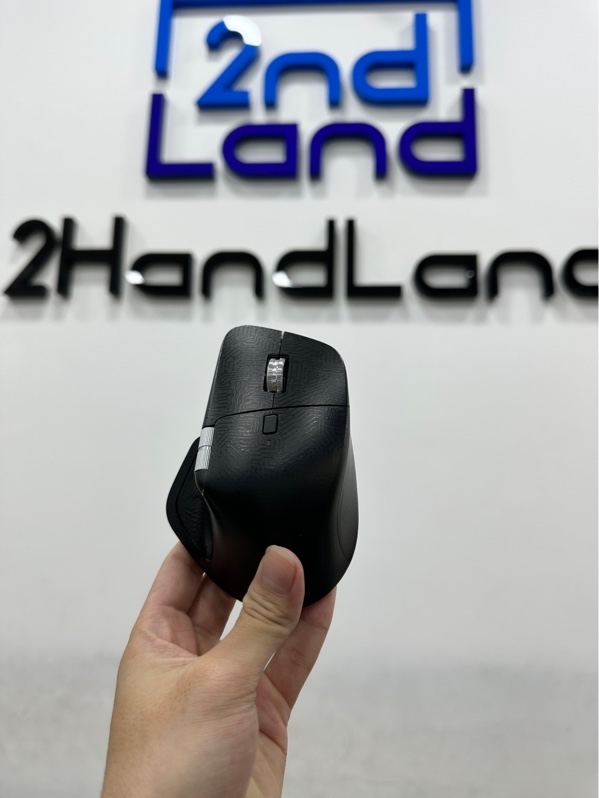 Chuột không dây Logitech MX Master 4 - 2 mode: Bluetooth + Receiver (đầu Type-C) - Màu đen - Ngoại hình 97% - Dán full skin - Kèm túi đựng + Receiver Type-C
