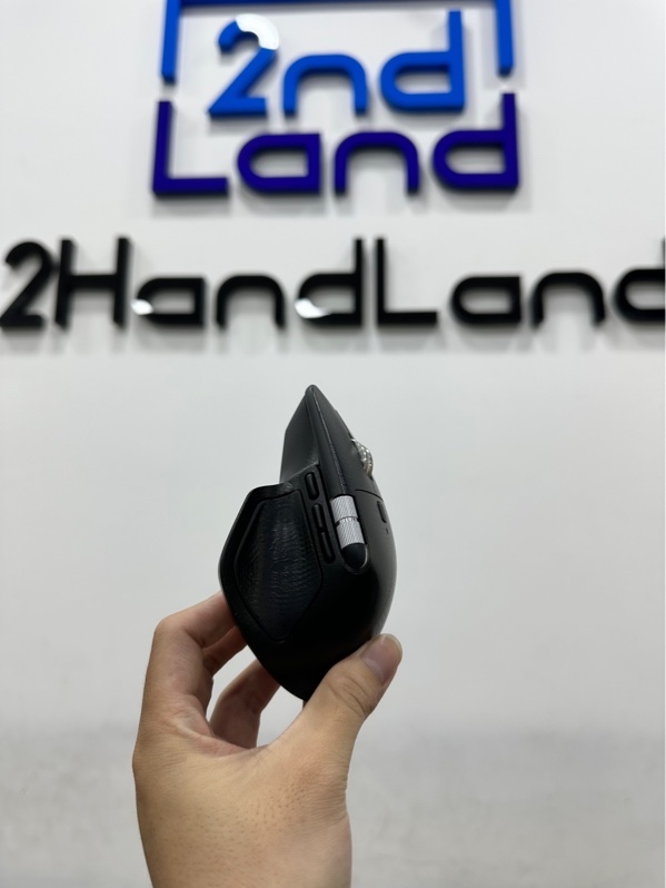 Chuột không dây Logitech MX Master 4 - 2 mode: Bluetooth + Receiver (đầu Type-C) - Màu đen - Ngoại hình 97% - Dán full skin - Kèm túi đựng + Receiver Type-C