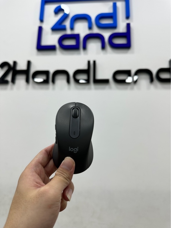 Chuột không dây Logitech Signature M650 - 2 mode : Bluetooth + Receiver - Màu xám - Ngoại hình 98% - Kèm receiver