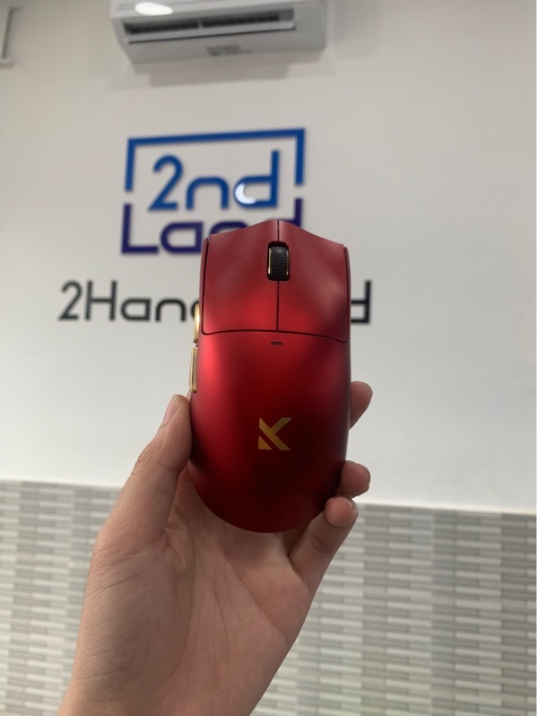 Chuột không dây M Chose K7 Ultra - Màu đỏ - Ngoại hình: 98% - Fullbox