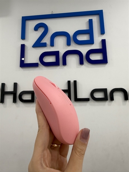 Chuột không dây Monsgeek D1 wireless mouse - Màu hồng - Ngoại hình 98% - body 1