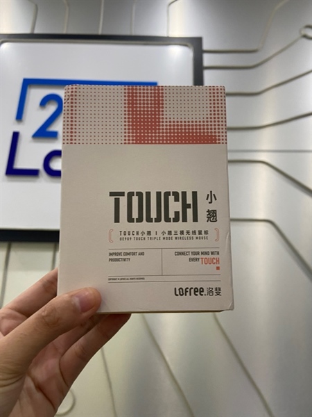 Chuột Lofree Touch PBT - 3 Mode kết nối - Màu kem - Ngoại hình: 98% - FullBox