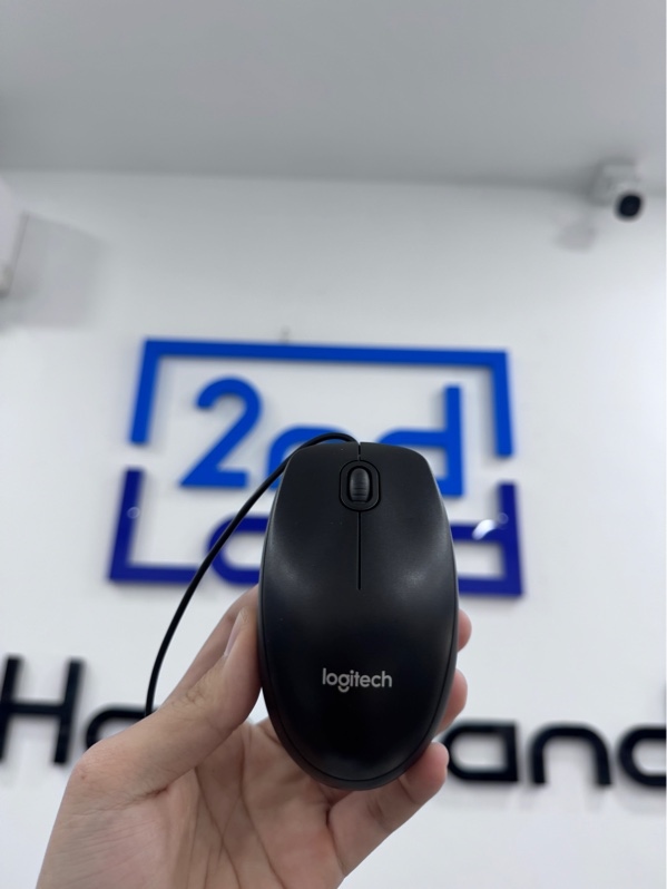 Chuột Logitech B100 - 1 mode dây - Màu đen - Ngoại hình 98% - Kèm Box