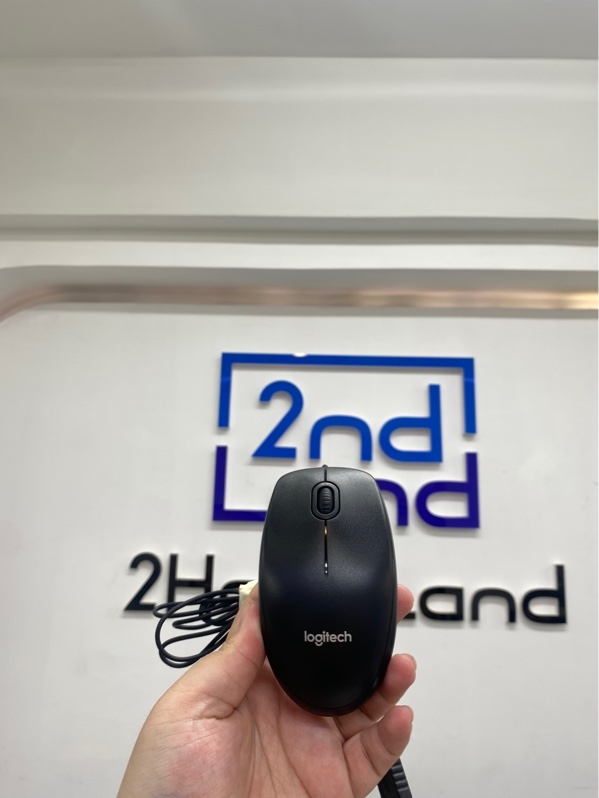 Chuột Logitech B100 - Màu đen - Ngoại hình 98% - Body