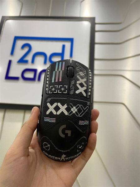 Chuột Logitech G Pro Wireless - Màu đen - Ngoại hình: 98% - Dán gip tape - FullBox 1