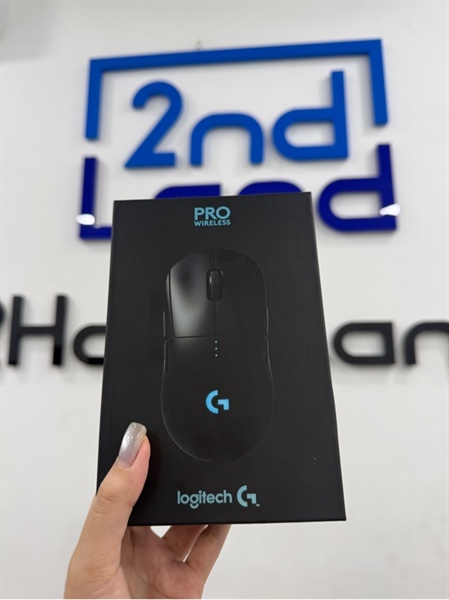 Chuột Logitech G Pro Wireless - Màu đen - Ngoại hình 98% - feet mòn - FullBox