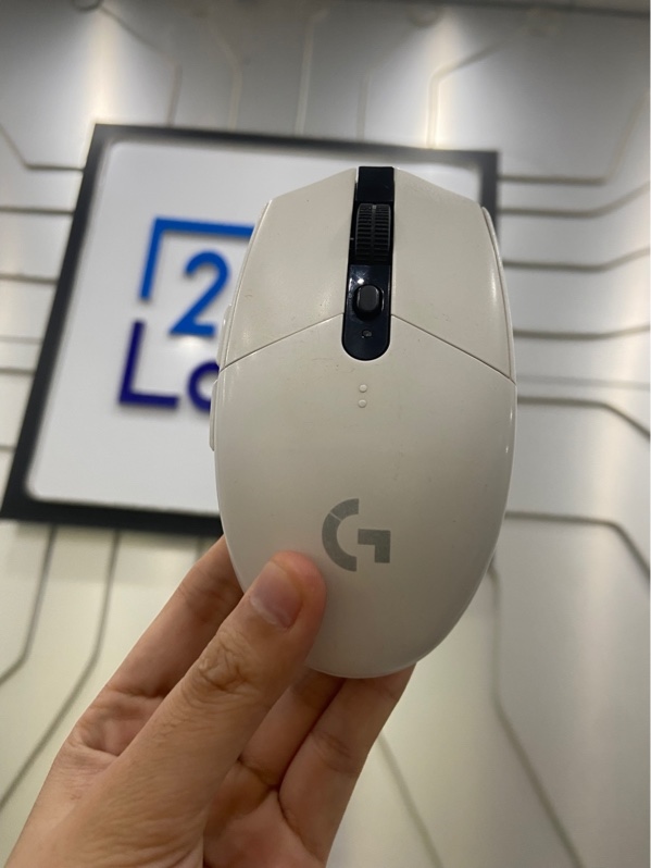 Chuột Logitech G304 - 1 Mode Kết Nối Receiver - Màu trắng - Ngoại hình: 97% - Body