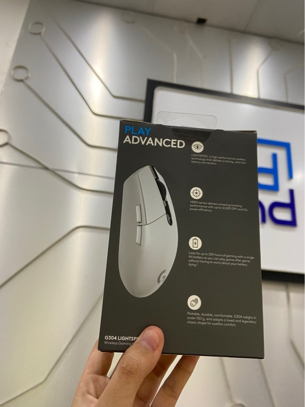 Chuột Logitech G304 Lightspeed - Màu trắng - Newseal