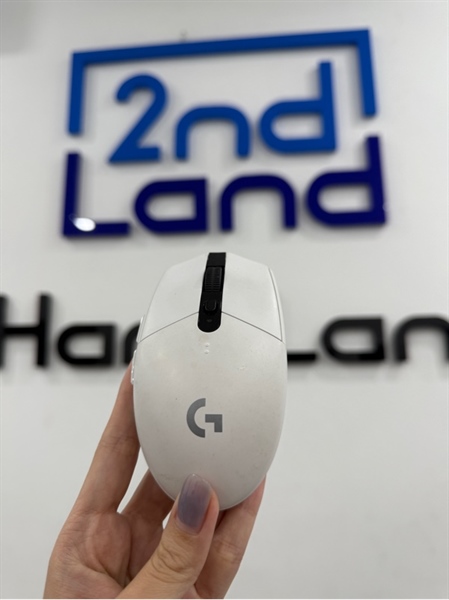 Chuột Logitech G304 Lightspeed Wireless - Màu trắng - Ngoại hình 98% - Kèm receiver
