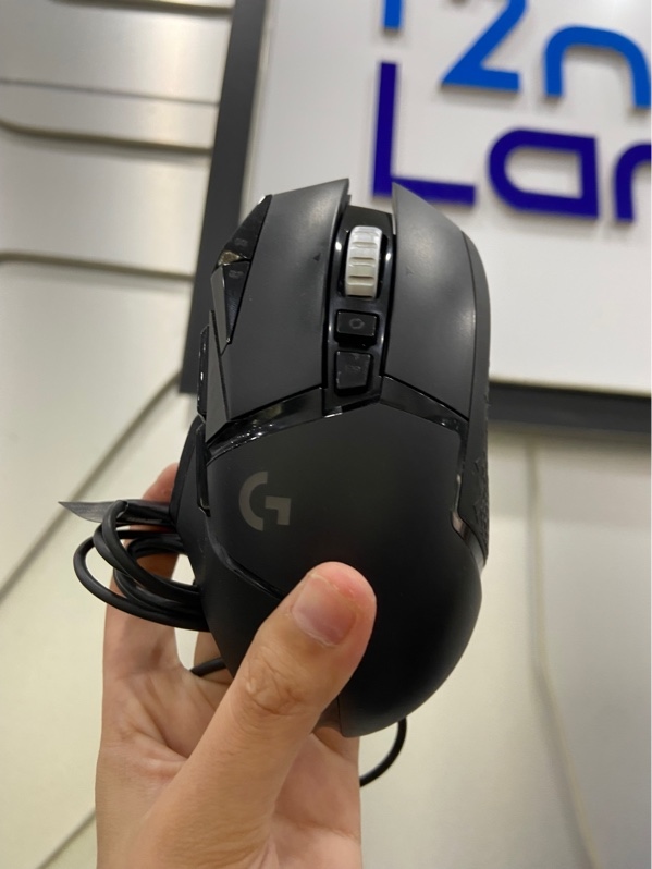Chuột Logitech G502 HERO - 1 mode dây - Màu đen - Ngoại hình: 97% - Body