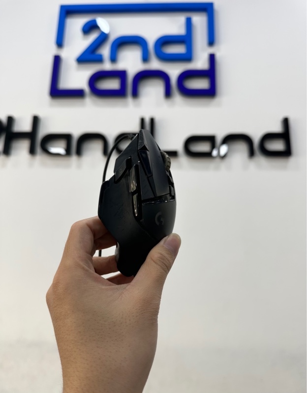 Chuột Logitech G502 HERO - 1 mode : dây - Màu đen - Ngoại hình 97% - Trầy xước,con lăn oxy hóa - Body