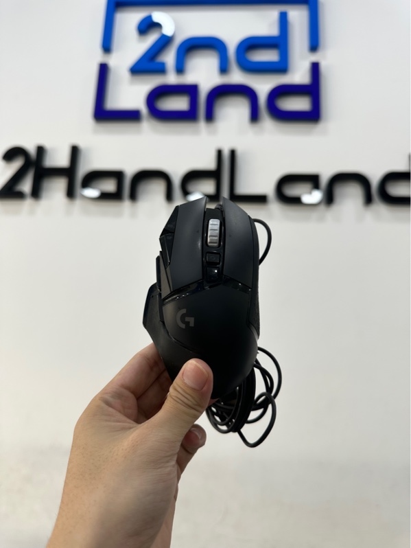 Chuột Logitech G502 Hero Gaming - 1 mode : dây - Màu đen - Ngoại hình 97% - Kèm tạ