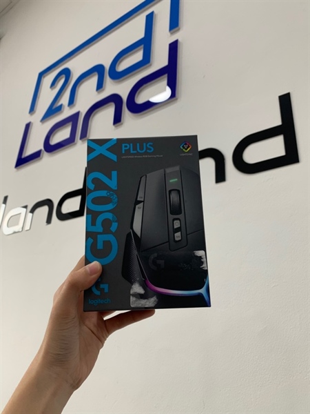 Chuột Logitech G502 x Plus Lightspeed - 2 mode dây+2.4 g - Màu đen - Ngoại hình: 98% - Fullbox 4