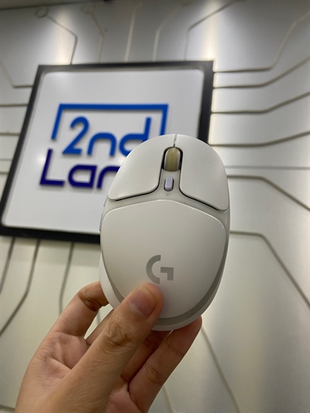 Chuột Logitech G705 - Màu trắng - Ngoại hình: 97% - Mất receiver + trầy + ố nhẹ - Body