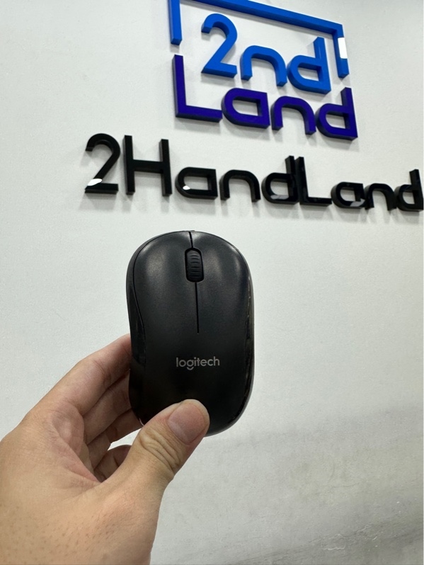 Chuột Logitech M220 - 1 mode receiver - Màu đen - Ngoại hình 97% - Kèm receiver (Không pin)