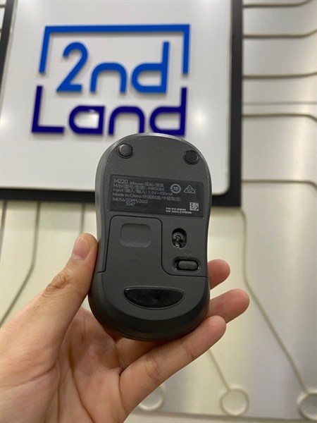 Chuột Logitech M220 - Màu đen - Ngoại hình: 97% - Kèm Receiver 2