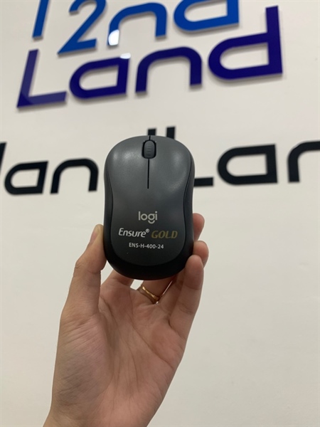 Chuột Logitech M221 - Màu đen - Ngoại hình 98% - Bản khắc tên Ensure - Body