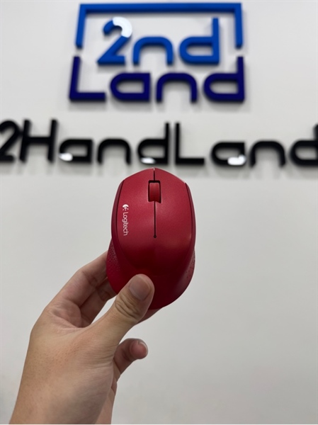 Chuột Logitech M330 - 1 mode : receiver - Màu đỏ - Ngoại hình 98% - Đã thay vỏ M320 - Kèm receiver