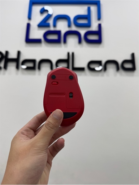 Chuột Logitech M330 - 1 mode : receiver - Màu đỏ - Ngoại hình 98% - Đã thay vỏ M320 - Kèm receiver 2