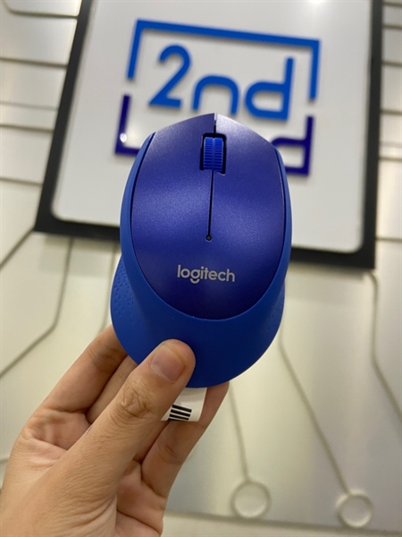 Chuột Logitech M331 Silent - Màu xanh dương - Openbox 1