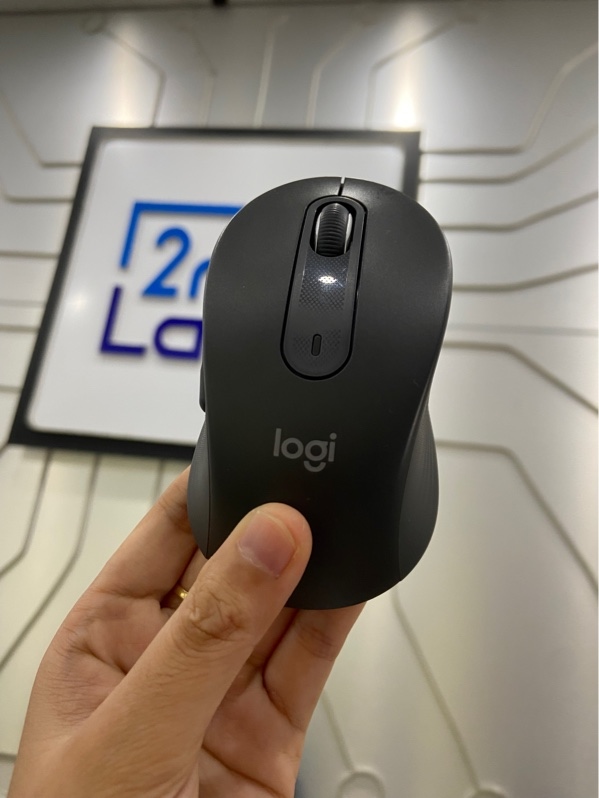 Chuột Logitech M650 - 2 mode kết nối (2.4, bluetooth) - Màu xám - Ngoại hình: 98% - Kèm receiver