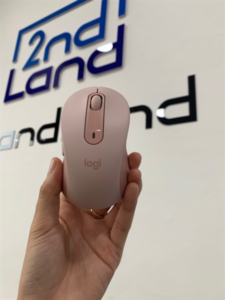 Chuột Logitech M650 - 2 mode receiver + bluetooth - Màu hồng - Ngoại hình: 98% - Body