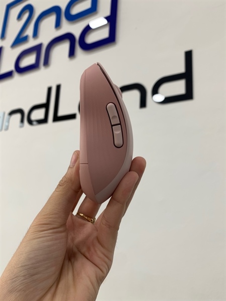 Chuột Logitech M650 - 2 mode receiver + bluetooth - Màu hồng - Ngoại hình: 98% - Body 1