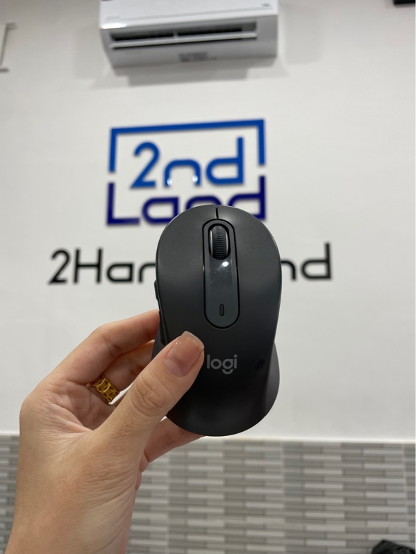 Chuột Logitech M650 - Màu xám - Ngoại hình: 98% - Mất reciver - Body