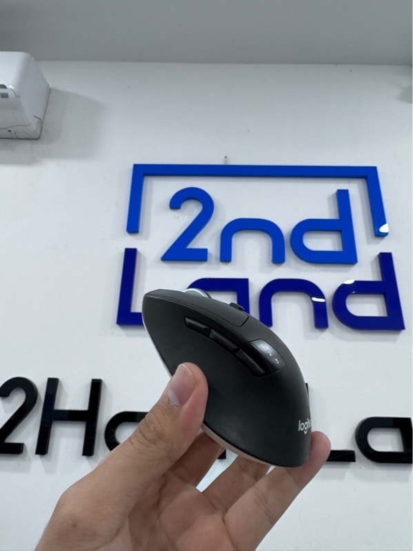 Chuột Logitech M720 - 2 mode receiver + bluetooth - Màu đen - Ngoại hình 96% - body trầy xước nhiều, cao su mặt trên mòn, đáy mòn - Body
