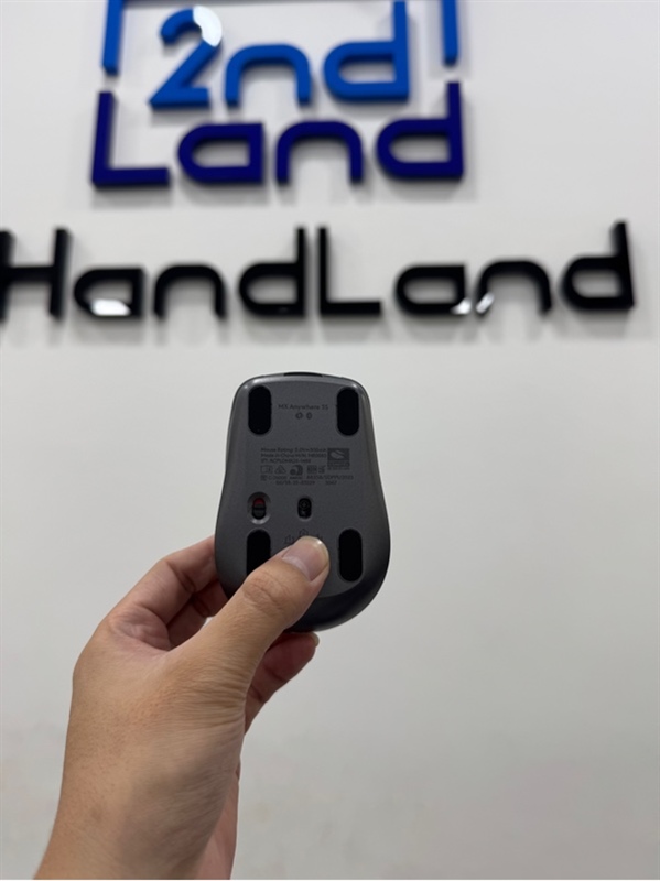 Chuột Logitech MX Anywhere 3S - 1 mode : bluetooth - Màu đen - Ngoại hình 97% - Kèm box 2