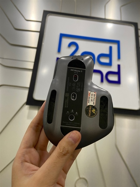 Chuột Logitech MX Master 3 - 1 Mode Bluetooth - Màu đen - Ngoại hình: 97% - Bong da - Body 2