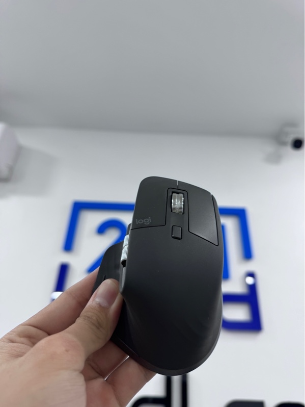 Chuột Logitech MX Master 3S - 2 mode bluetooth, receiver - Màu đen - Ngoại hình 97% - Đáy trầy xước - Fullbox