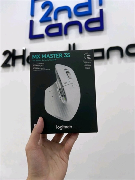 Chuột Logitech MX Master 3S - Màu xám - Ngoại hình 99% - Openbox