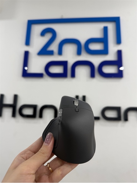 Chuột Logitech MX master 4 - Màu xám - Ngoại hình 98% - Feet mòn - Kèm box , receiver 1