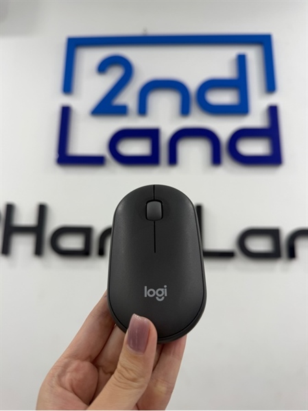 Chuột Logitech Pebble Mouse 2 M350S - 1 mode bluetooth - Màu xám đen - Ngoại hình 98% - Body