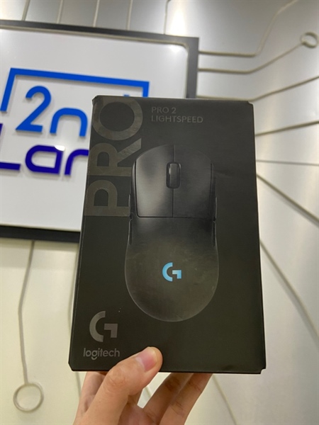 Chuột Logitech Pro 2 Lightspeed - Màu đen - Ngoại hình: 98% - FullBox