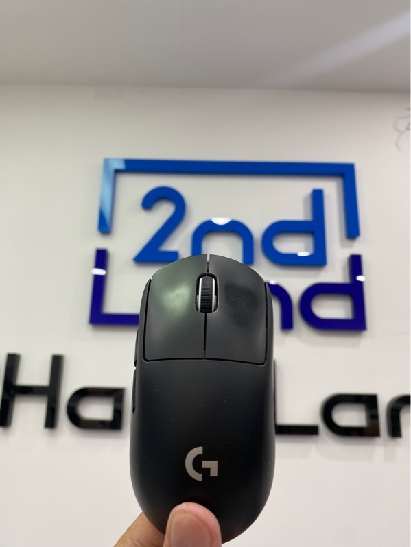 Chuột Logitech Pro X Super light 1 - Màu đen - Ngoại hình: 97% - Trầy, tróc sơn, nhựa mòn, feed mòn - Fullbox