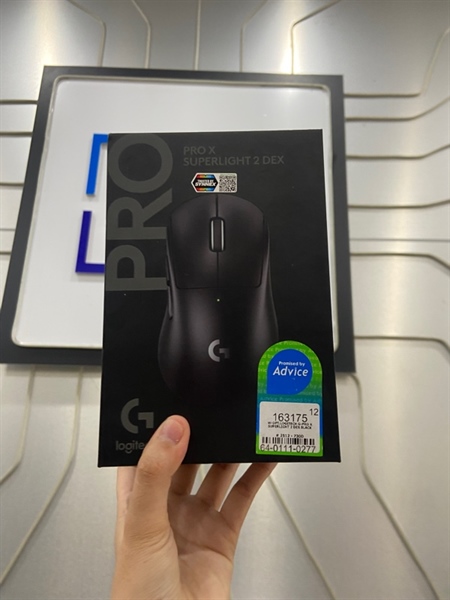 Chuột Logitech Pro X Super Light 2 Dex - Màu đen - Ngoại hình: 97% - Mất receiver - FullBox