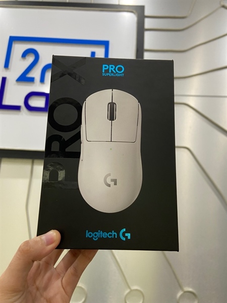 Chuột Logitech Pro X Super Light - Màu trắng - Ngoại hình: 98% - FullBox