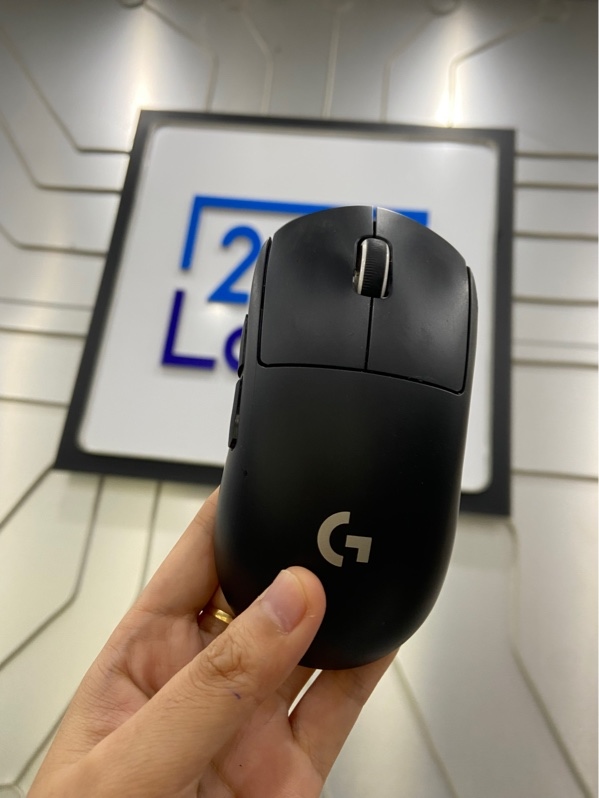 Chuột Logitech Pro X Superlight 2 - 2 mode kết nối (receiver/ dây) - Màu đen - Ngoại hình: 97% - FullBox