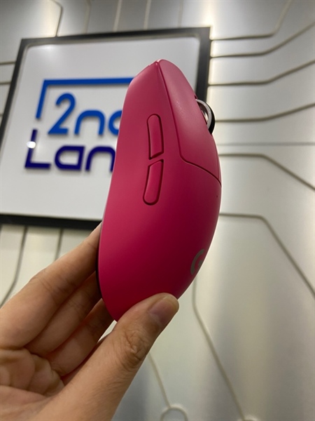 Chuột Logitech Pro X Superlight - Màu hồng - Ngoại hình: 98% - Đã thay feet - FullBox 2