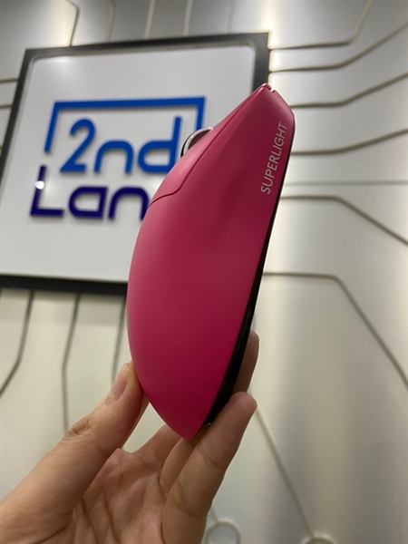 Chuột Logitech Pro X Superlight - Màu hồng - Ngoại hình: 98% - Đã thay feet - FullBox 3